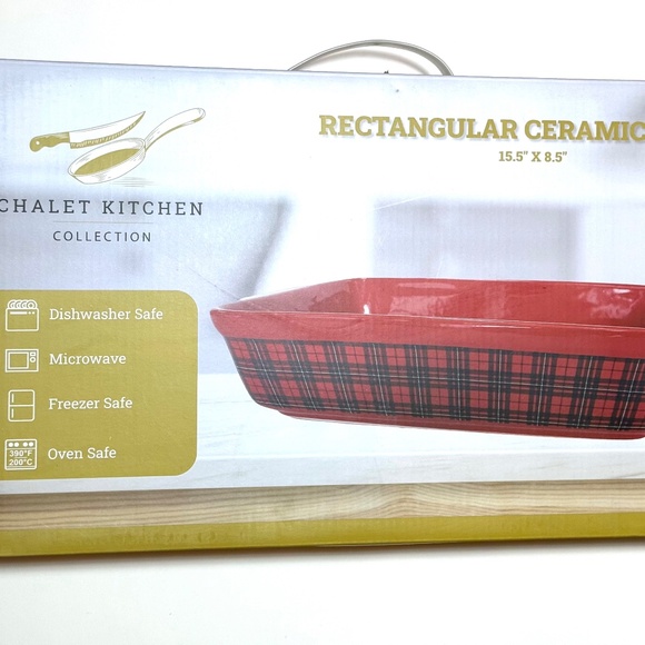 RECTANGULAR CERAMIC BAKER Dish - Picture 2 of 7